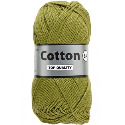 Lammy Cotton 8/4 Garn 380 Armégrön