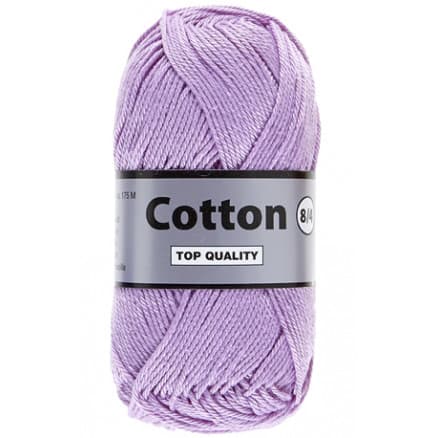 Lammy Cotton 8/4 Garn 740 Pastell Lila