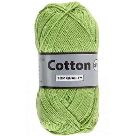 Lammy Cotton 8/4 Garn 46 Ljusgrön