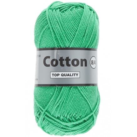 Lammy Cotton 8/4 Garn 370 Stark Grön