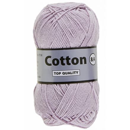 Lammy Cotton 8/4 Garn 63 Ljus Lila