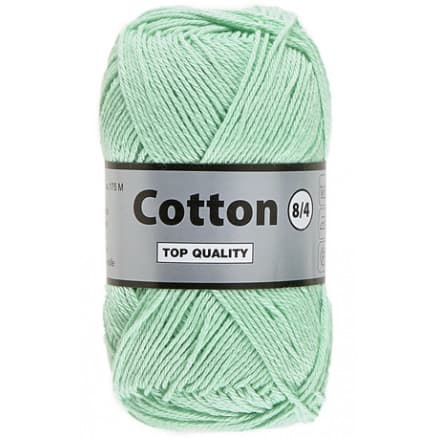 Lammy Cotton 8/4 Garn 841 Pastellgrön