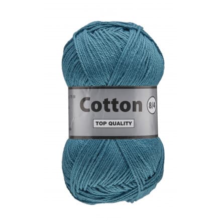 Lammy Cotton 8/4 Garn 457 Mörk Turkos
