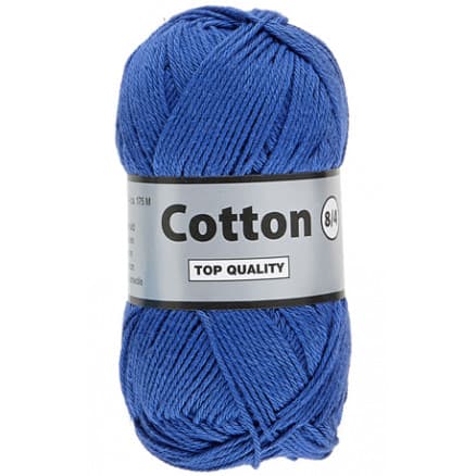 Lammy Cotton 8/4 Garn 39 Kungsblå