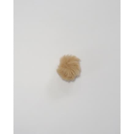 Pompon Pälstofs Akryl Beige 50mm