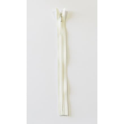 YKK Osynlig Dragkedja/Blixtlås Inte Delbar Natur 4mm - 35cm