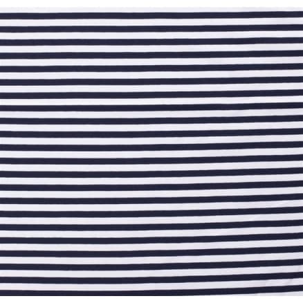 Bomullsjersey Print Tyg 150cm 008 Ränder - 50cm