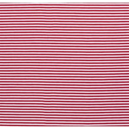 Bomullsjersey Print Tyg 150cm 015 Ränder - 50cm