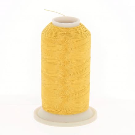 BSG Polyester Broderitråd 120 52005 Gul - 1000m