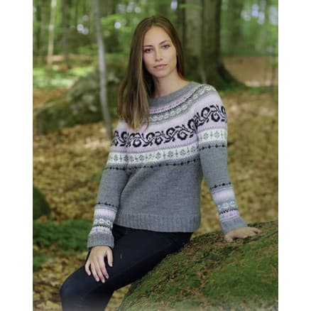 Telemark by DROPS Design - Tröja Stickmönster strl. S - XXXL