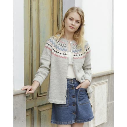 Â Mina CardiganÂ by DROPS Design - Jacka Stickmönster str. S - XXXL