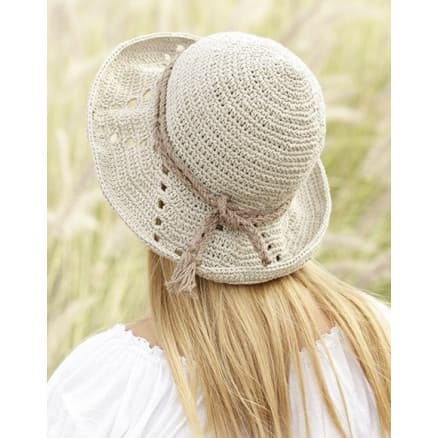 My Girl by DROPS Design - Hatt Virkmönster 54/58 cm