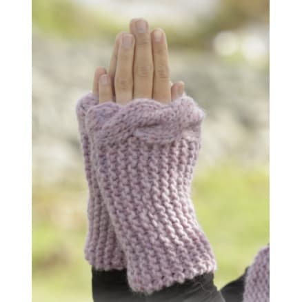 Cable Embrace by DROPS Design - Pulsvärmare Stick-mönster strl. S/M - M/L