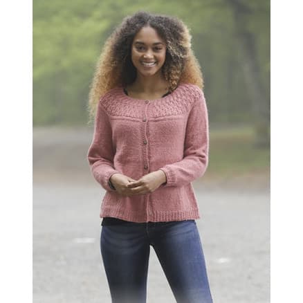 Namdalen Jacket by DROPS Design - Jacka Stickmönster strl. S - XXXL