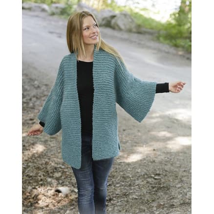 Emerald Isle by DROPS Design - Stickmönster jacka str. S - XXXL