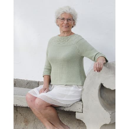 Â Summer Evening JumperÂ by DROPS Design - Blus Stickmönster str. S - XXXL