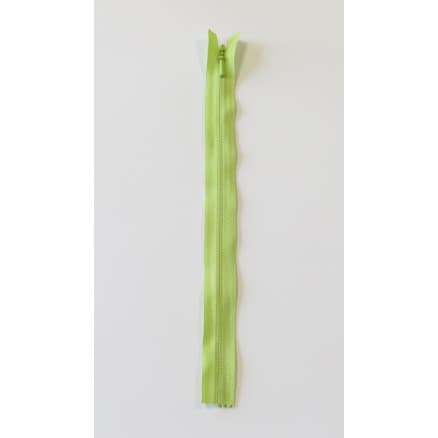 YKK Osynlig Dragkedja/Blixtlås Fast Limegrön 4mm - 23cm