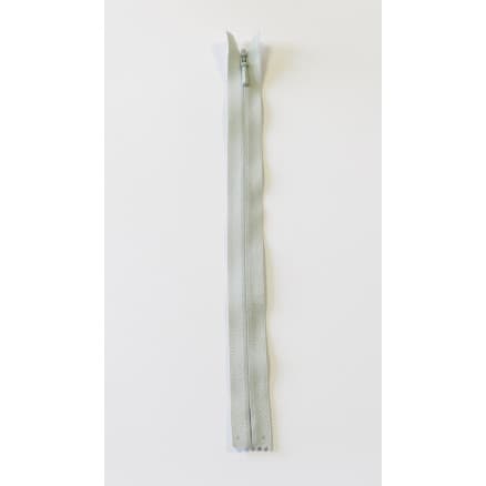 YKK Osynlig Dragkedja/Blixtlås Fast Ljusgrå 4mm - 55cm