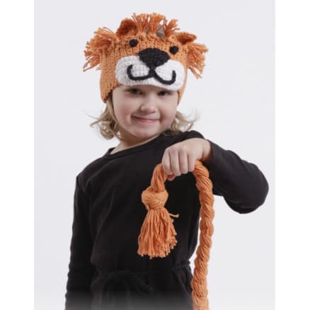 Nala by DROPS Design - Pannband Virkmönster strl. 1/2 år - 9/10 år