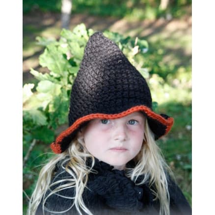 Merlina by DROPS Design - Hat Virkmönster strl. 3/5 - 10/14 år