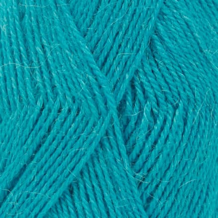 Drops Alpaca Garn Unicolor 2918 Mörk Turkos