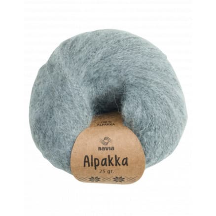 Navia Alpaca Garn 802 Ljus Grå