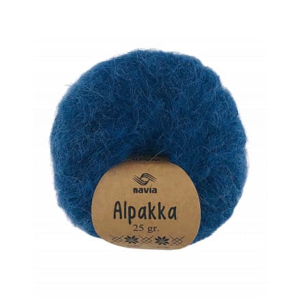 Navia Alpaca Garn 824 Marin Blå