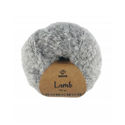 Navia Lamb Garn 1302 Ljusgrå