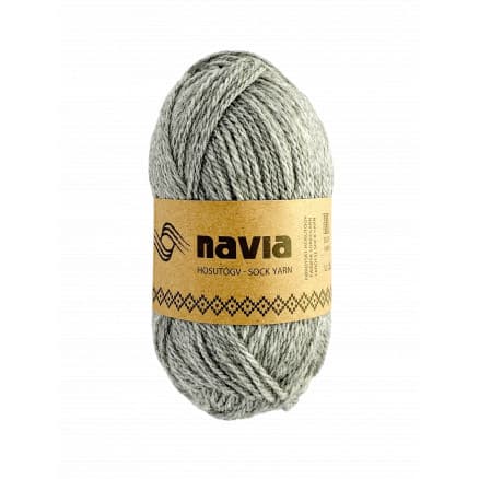 Navia Sokkegarn 502 Ljus Grå