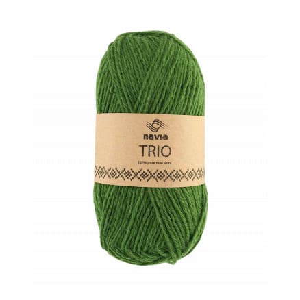 Navia Trio Garn 313 Grön