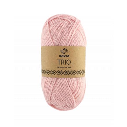 Navia Trio Garn 332 Ljusrosa