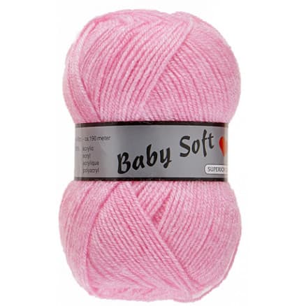 Lammy Baby Soft Garn 712 Rosa