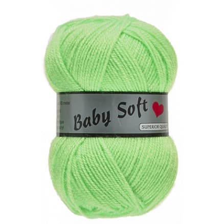 Lammy Baby Soft Garn 070 Neon Grön