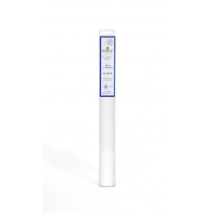 DMC AIDA Broderityg Bomull Ivory 7tr. 18 Count 38,1x45,7cm