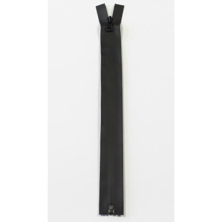 Cose Delbar dragkedja/blixtlås vind- och vattenavvisande Svart 6mm - 80cm