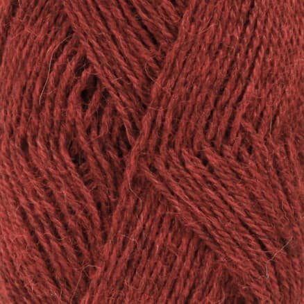 Drops Alpaca Garn Mix 3650 Röd melerad