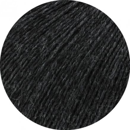 Lana Grossa Cool Wool Lace Garn 25 Antracitgrå