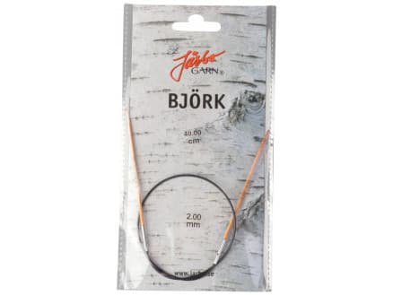 Järbo Björk Rundstickor Björk 40cm 2,00mm / 15.7in US0