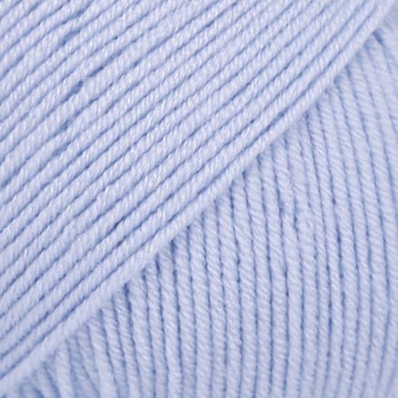 Drops Baby Merino Garn Unicolor 24 Ljus Himmelblå