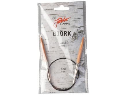 Järbo Björk Rundstickor Björk 40cm 5,50mm / 15.7in US9