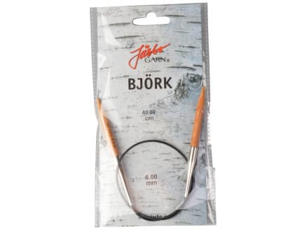 Järbo Björk Rundstickor Björk 40cm 6,00mm / 15.7in US10