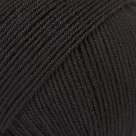 Drops Baby Merino Garn Unicolor 21 Svart