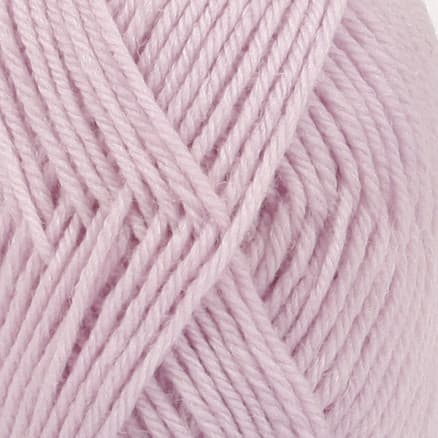 Drops Karisma Garn Unicolor 66 Ljus Puder Rosa