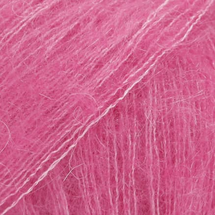 Drops Kid-Silk Garn Unicolor 13 Cerise