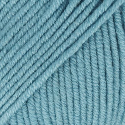 Drops Merino Extra Fine Garn Unicolor 43 Sjöblå