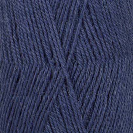 Drops Flora Garn Unicolor 10 Indigo