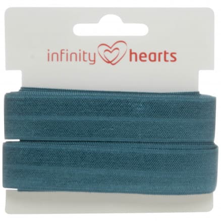 Infinity Hearts Vikresår 20mm 347 Petroleum - 5m
