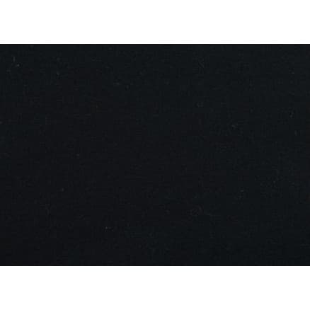 Pärlbomull Ekologiskt Bomullstyg 003 Black 150cm - 50cm