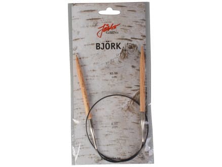 Järbo Björk Rundstickor Björk 60cm 6,50mm / 23.6in US10Â½
