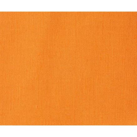 Pärlbomull Ekologiskt Bomullstyg 022 Orange 150cm - 50cm